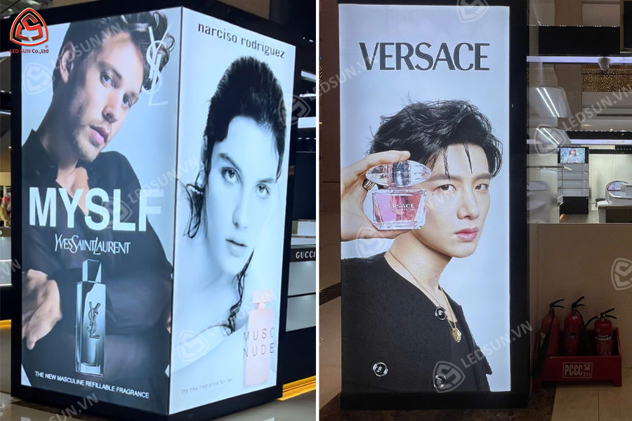 hộp đèn không viền