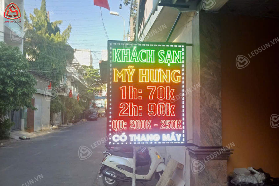 Hộp đèn led khách sạn