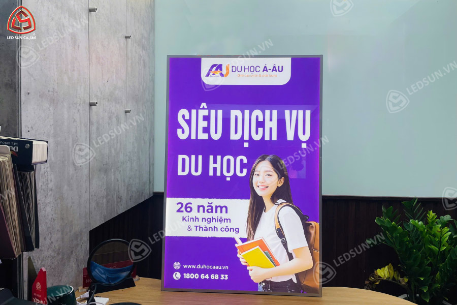 Hộp đèn siêu mỏng 1 mặt