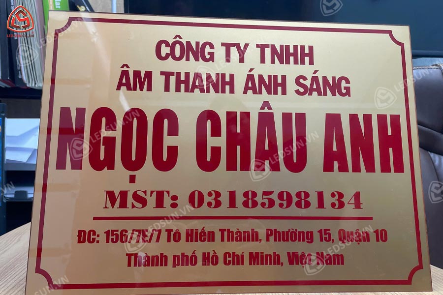 bảng công ty mica
