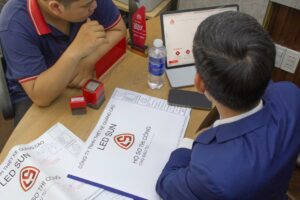 Dịch vụ làm bảng hiệu quận 8 Led Sun