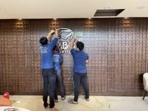 Led Sun thi công và lắp đặt làm bảng hiệu quận 8