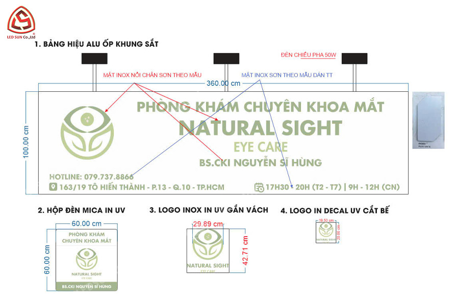 Thiết kế bảng hiệu