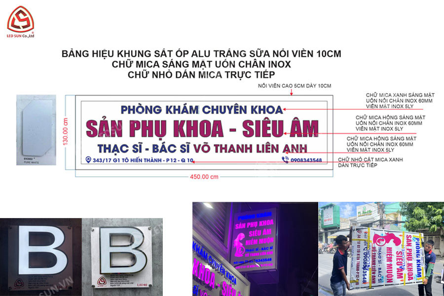 thiết kế bảng hiệu quảng cáo