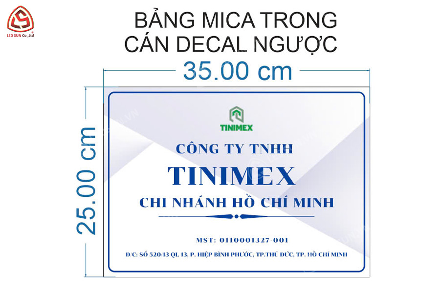 Thiết kế bảng thông tin