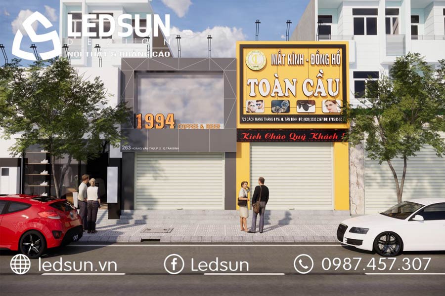 Thiết kế mặt dựng