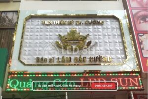 Led Sun Làm bảng hiệu Quận 7 cho phòng khám bác sĩ