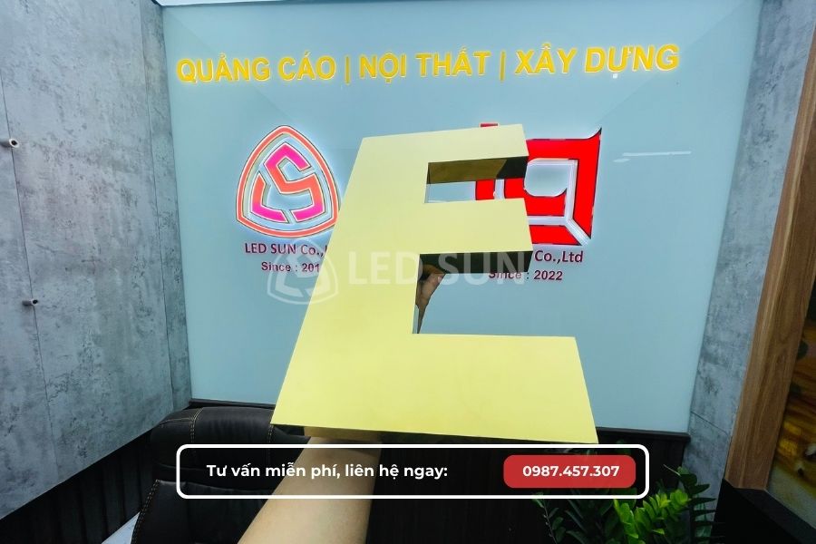 Gia công chữ inox tphcm