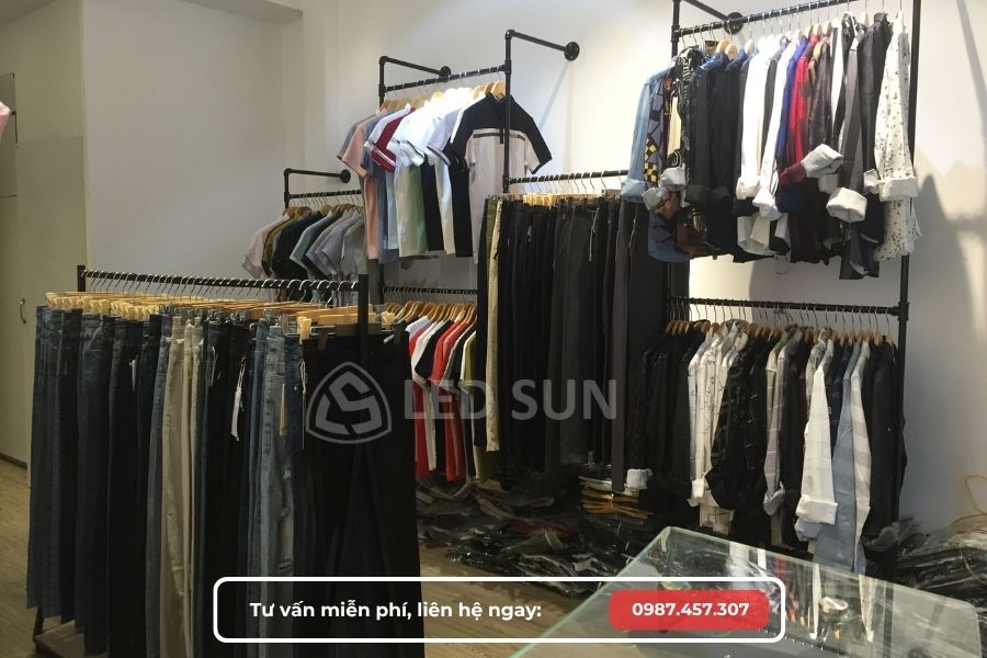 thi công shop quần áo