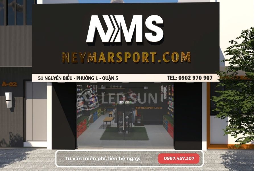 thiết kế thi công shop giày