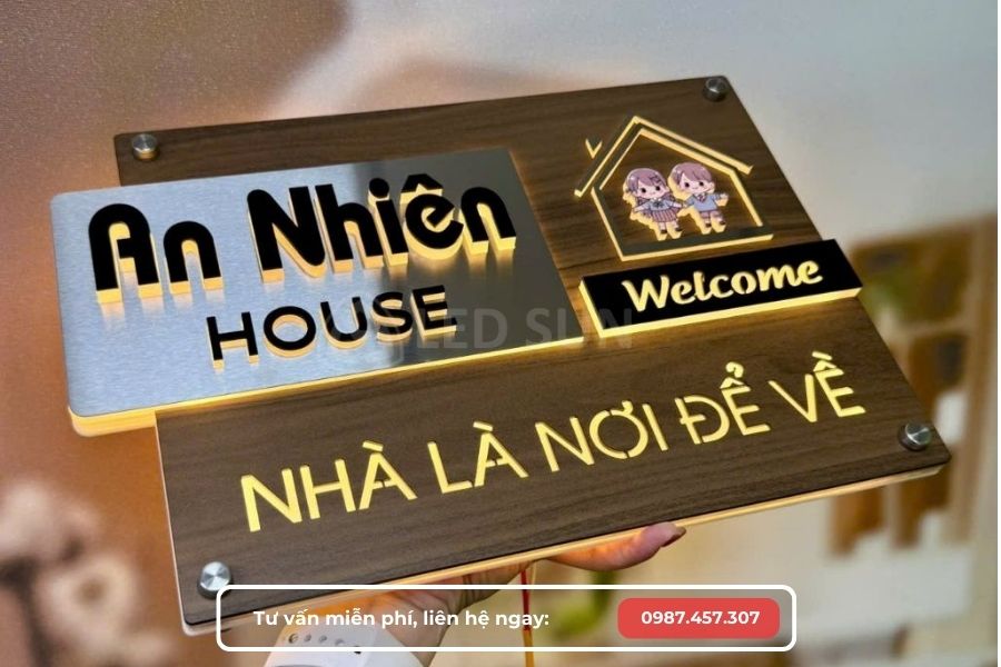 làm biển số nhà thủ đức