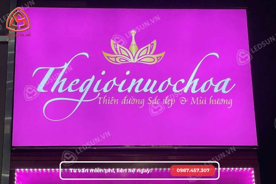 Làm bảng hiệu Bình Chánh