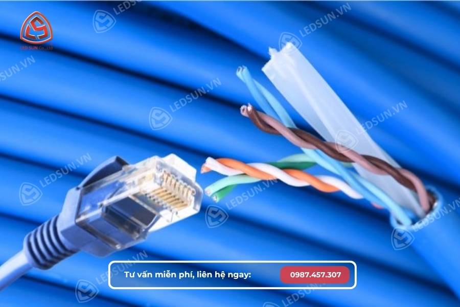 Ưu điểm của dây mạng 8 sợi dùng để nối mạng