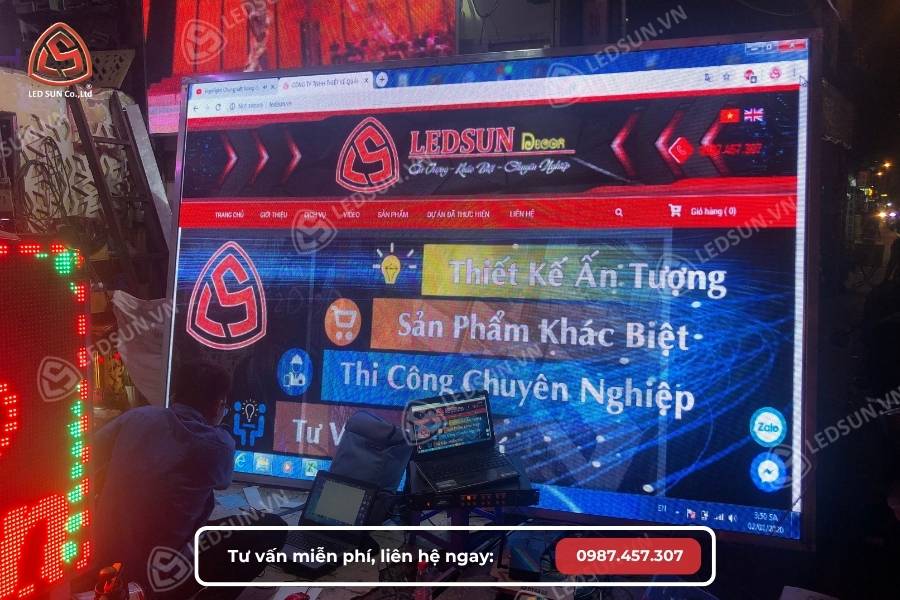 Phần mềm trình chiếu màn hình led