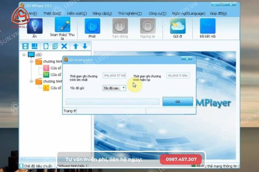 Phần mềm LED Mplayer