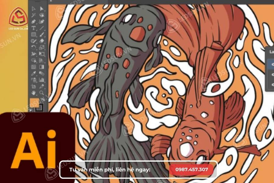 Phần mềm thiết kế quảng cáo Illustrator